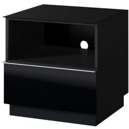 Tv stolek HEMI 37 černá